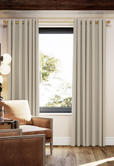 Berkshire Eyelet, Fawn - Ready Made Curtains